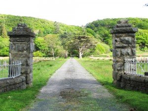 Gates to Farchynys Hall
